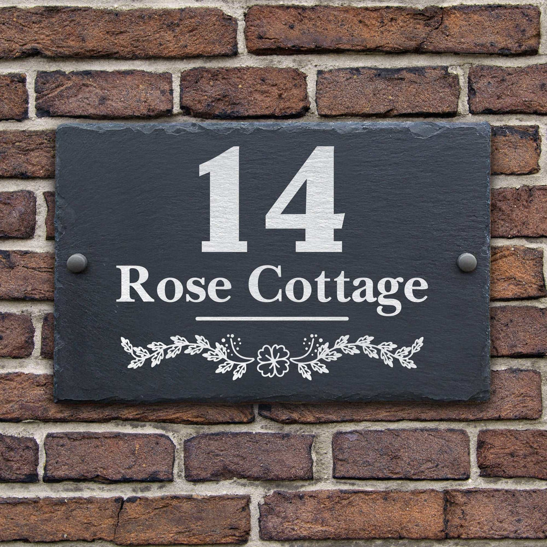 Cartel colgante personalizado con dirección, Letrero de bienvenida, Placa de nueva casa, Placa de pizarra personalizada, Placa de estilo rústico, Letrero de dirección de pizarra con nombre, Letrero para puerta