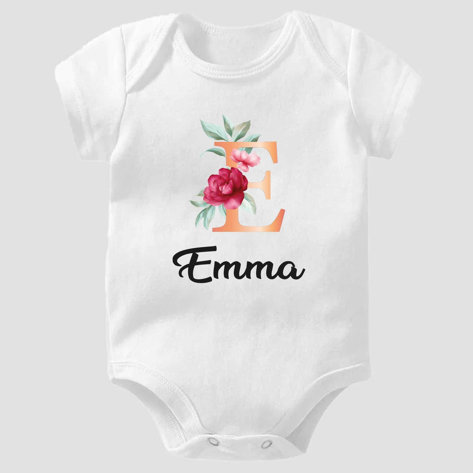 Personalized Baby Onesie®, Pregnancy Announcement Baby Onesie®, Baby Name Onesie®, Personalized Baby Girl Shirt