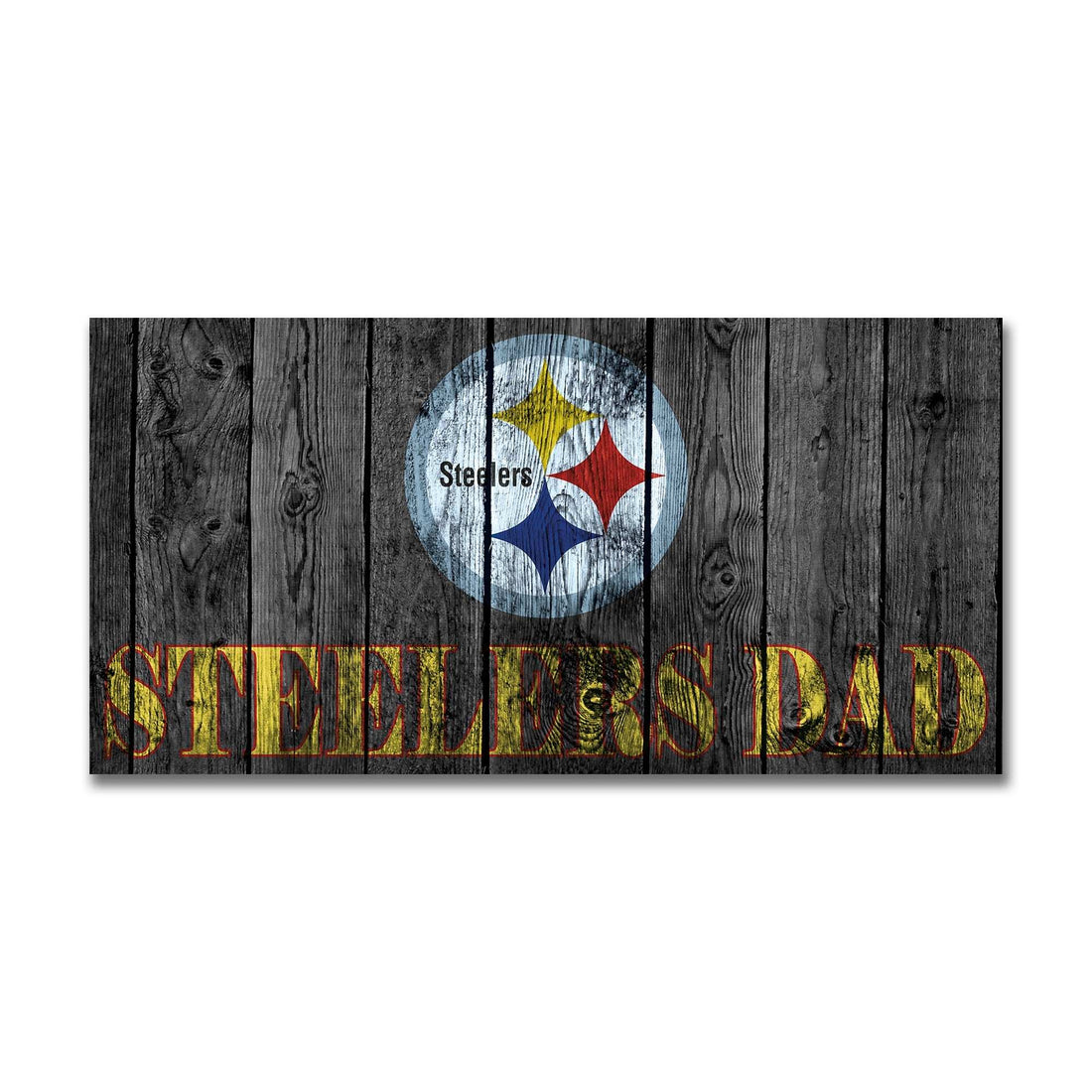 Lienzo de los Steelers - Muestra el orgullo del equipo