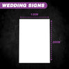 Customized Wedding Sign, Modern Wedding Decor, Bridal Party Decor, Personalized Wedding Sign, Welcome Sign, Party Decor