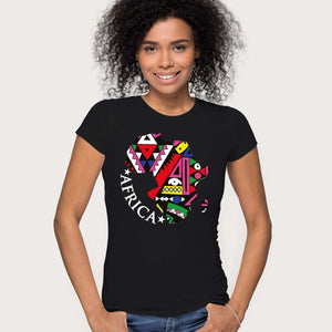 Show Your Love for Africa with a Custom Map T-Shirt - Design Your Unique African Map Tee Today!