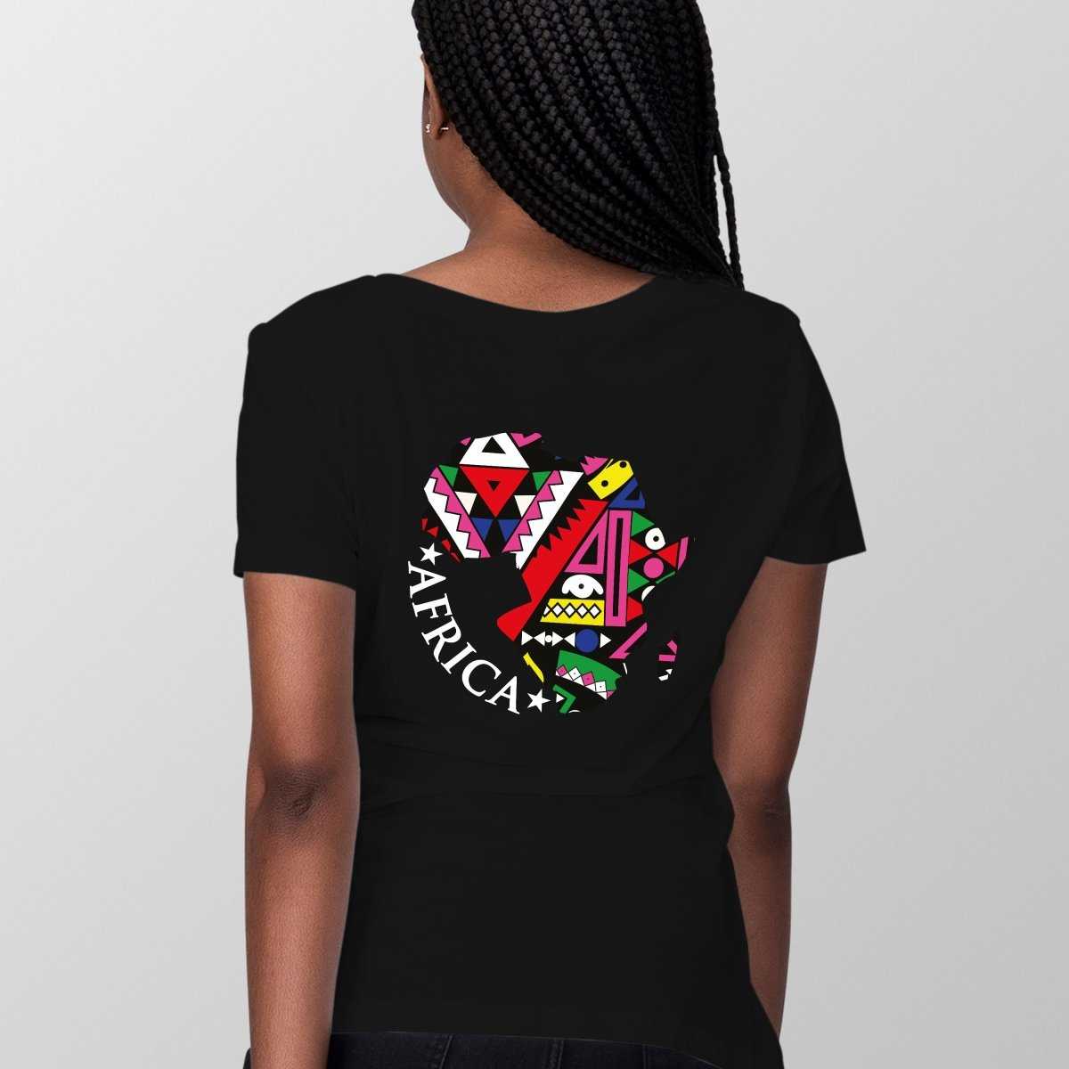 Show Your Love for Africa with a Custom Map T-Shirt - Design Your Unique African Map Tee Today!