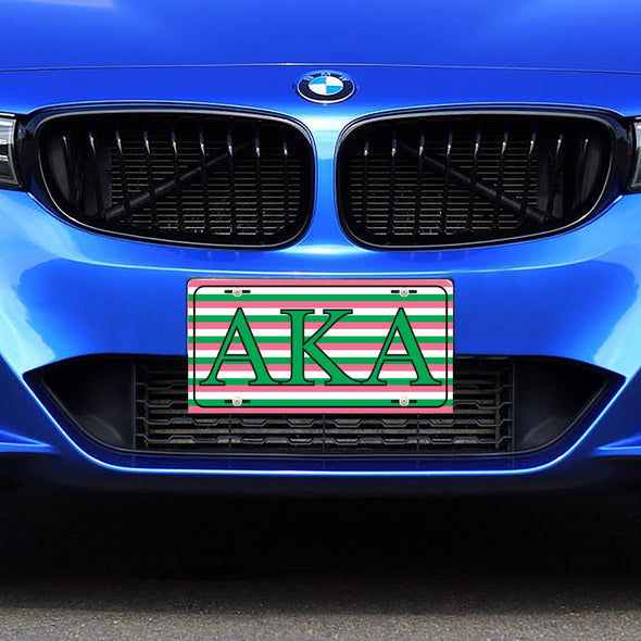 AKA Plates, Aka car plates, AKA gifts, Custom car plates, Personalized Car Plates, Alpha Kappa Alpha, Personalized Car plates