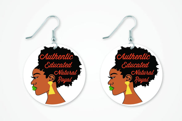 AuthenticAuthentic Educated Natural RoyalEarrings