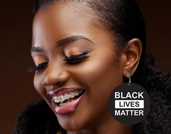 Black and White EarringsBlack lives matterBlack Lives Matter earrings