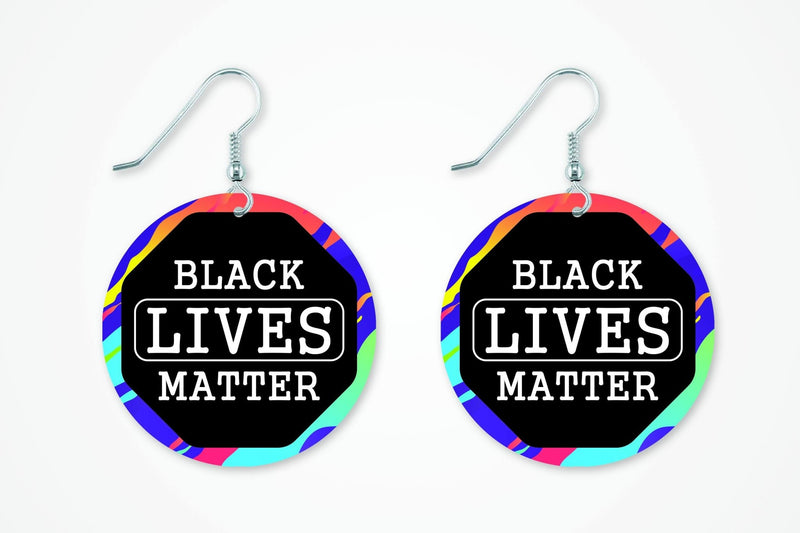 Black Lives Matter |  Pride Design Earrings Black lives matter pride earring