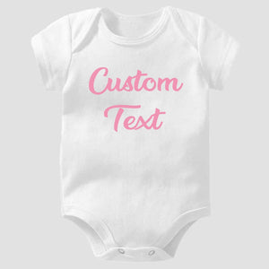 Custom Baby Onesie® - Pregnancy Announcement Baby Onesie®, Baby Name Onesie®, Personalized Baby Girl Shirt