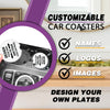 Car Accessories, Car Coasters, Photo Coaster, Custom Car Coasters, new car gifts, coasters for cars, Ceramic car coaster 