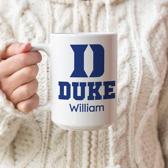 Duke Blue Devils Mug, Duke Fan Mug, Duke Merchandise, Duke Blue Devils Coffee Mug, Customized Duke Mug, Personalized Gifts
