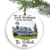 Christmas ornaments, Christmas tree decor, First Christmas Family decor, Personalized Christmas ornaments, Christmas keepsake