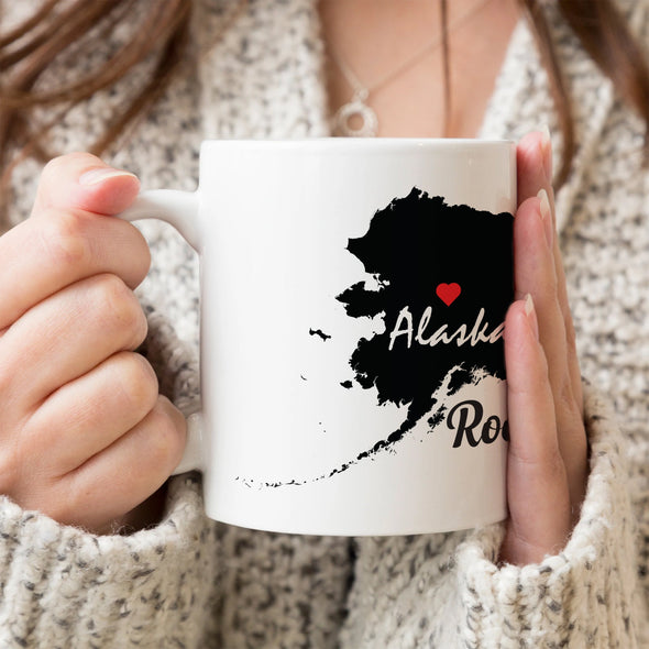 Custom root maps, Personalized state mugs, Customized coffee mugs, Gifts for couples, Newly engaged gift, Personalized gifts