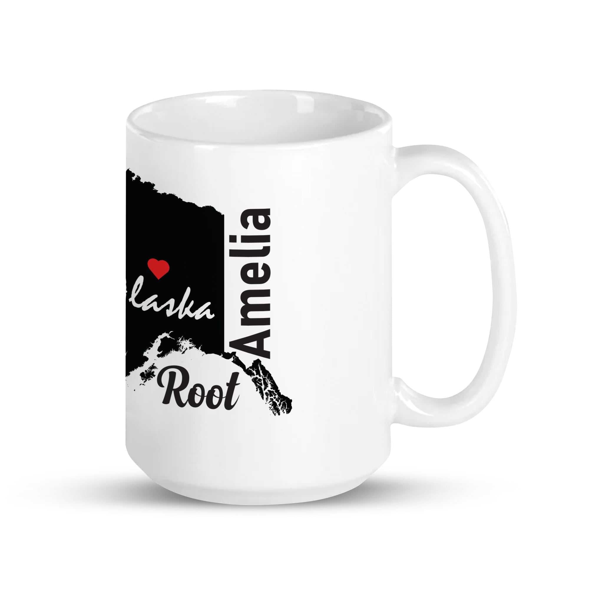 Custom Root Maps, States Coffee Mugs, Personalized Coffee Mug, Gift for Couples, Newly Engaged, State Root Mug, City Map Mug, Personalized Mugs