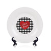 Valentines Ceramic Plate, Personalized Valentine's Day Gift, Valentine's Day Dinnerware, Valentine's Day Decor 