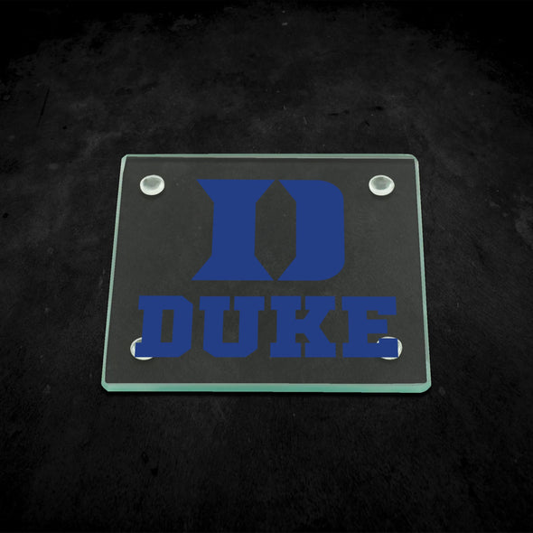 Duke Blue Devils, Duke Glass Coasters, Duke Team Coasters, Duke Fans Coaster, Duke University, Graduation Gift