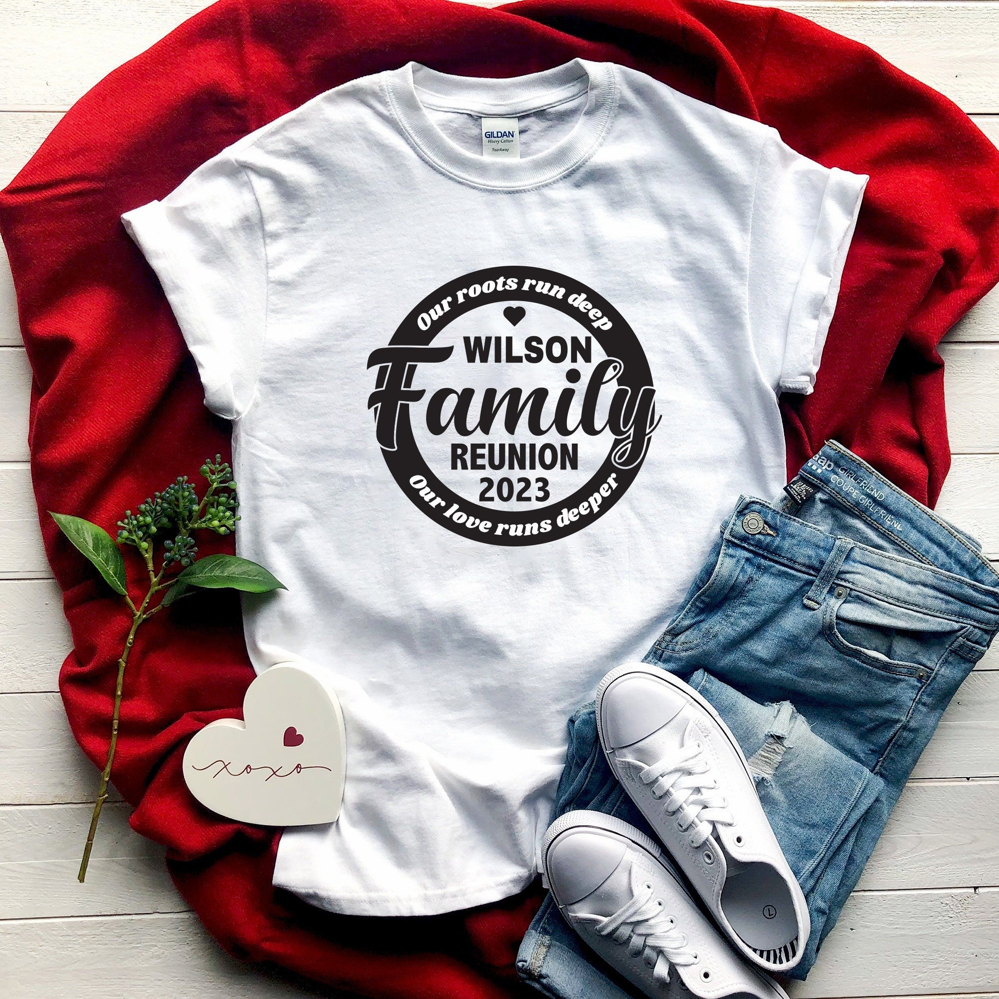 Family Reunion T-Shirt- Family Vacation T-Shirt- Family Tree- Family Reunion 2023- Personalized Shirts- Reunited Shirts- Reunited Shirts