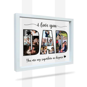 Father's Day Gift- Best Dad Ever- New Dad Gift- Daddy Photo Collage- Gift For Dad- Happy Fathers Day- The picture frame- New family Photo frame