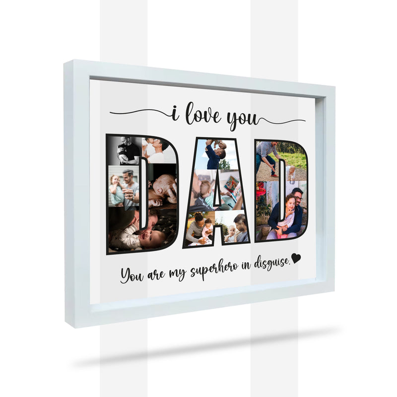 Father's Day Gift- Best Dad Ever- New Dad Gift- Daddy Photo Collage- Gift For Dad- Happy Fathers Day- The picture frame- New family Photo frame