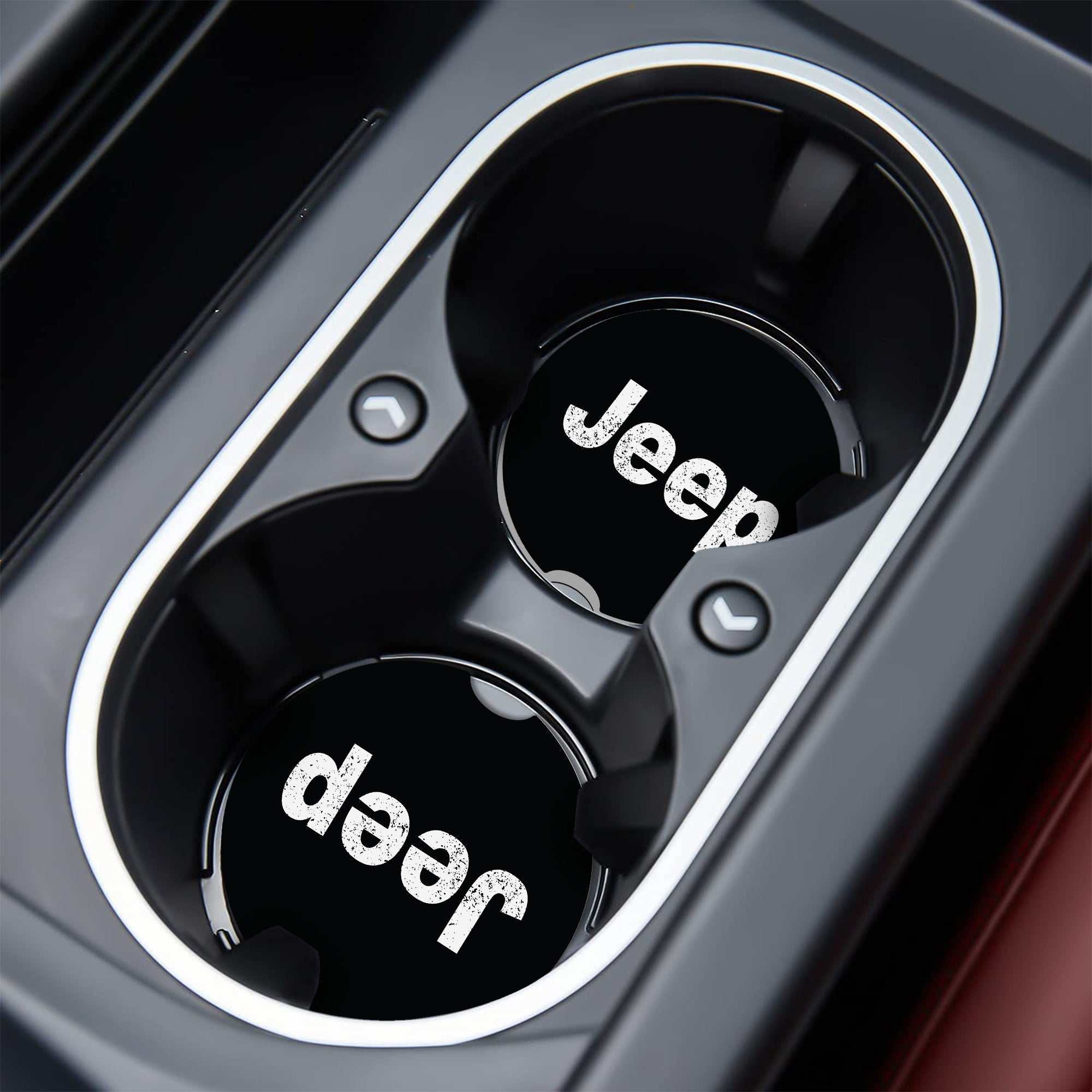 Jeep Assorted Car Coaster, Jeep Car Coasters, Wrangler Car Coasters, Jeep Sandstone Car Coasters, Jeep Accessories