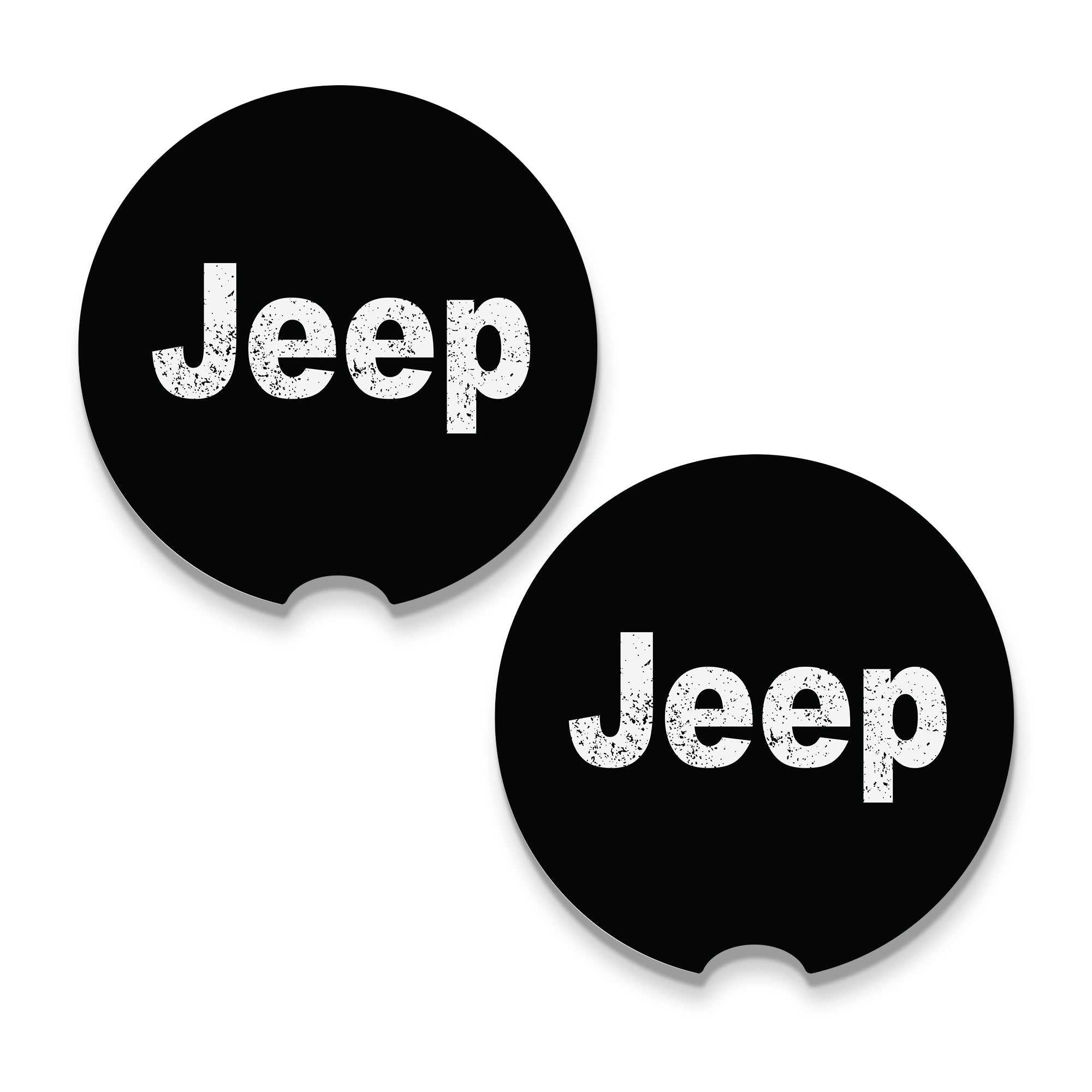 Jeep Assorted Car Coaster, Jeep Car Coasters, Wrangler Car Coasters, Jeep Sandstone Car Coasters, Jeep Accessories