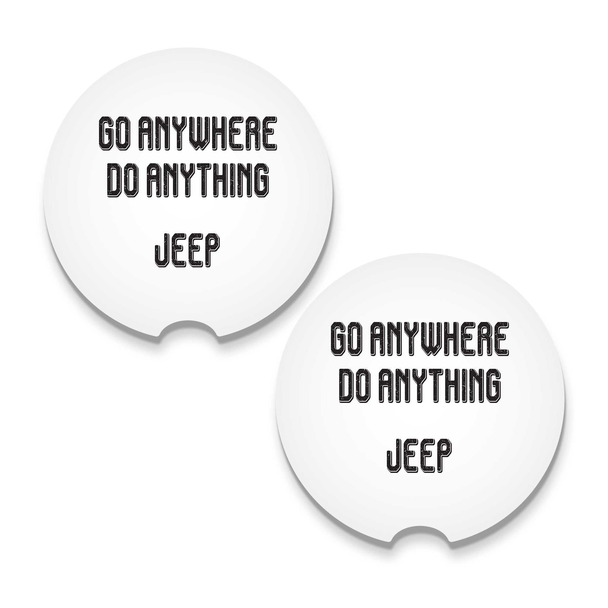 Jeep Sandstone Car Coasters, Wrangler Car Coasters, Jeep Car Coasters, Jeep Accessories, Jeep Assorted Car Coaster