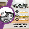  Jeep Car Coasters, Wrangler Car Coasters, Jeep Sandstone Car Coasters, Jeep Accessories, Car coasters, custom coasters