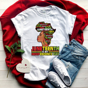 Juneteenth T-Shirts- African Culture T-Shirt- South Africa T-shirt- Juneteenth Vibes Shirt- Black Pride Shirt- Black Independence gift