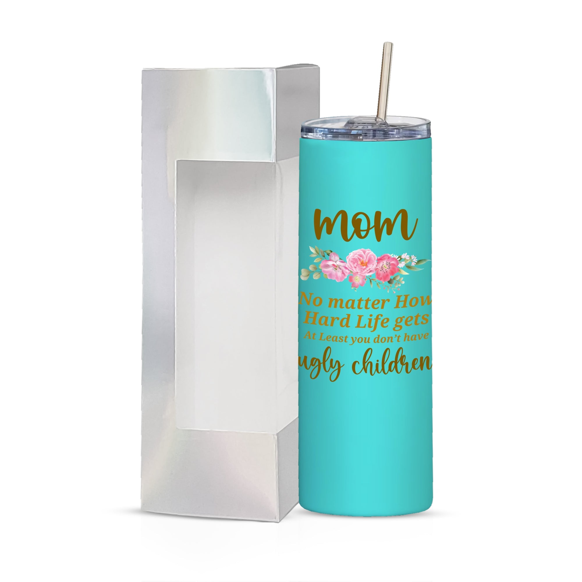 MIRACLE PRINTS Mother's Day Gifts from Daughter/Son, Double-Walled Stainless Steel Tumbler for Women - Ideal Gifts for Mother, Wife, Mother in Law, Mama