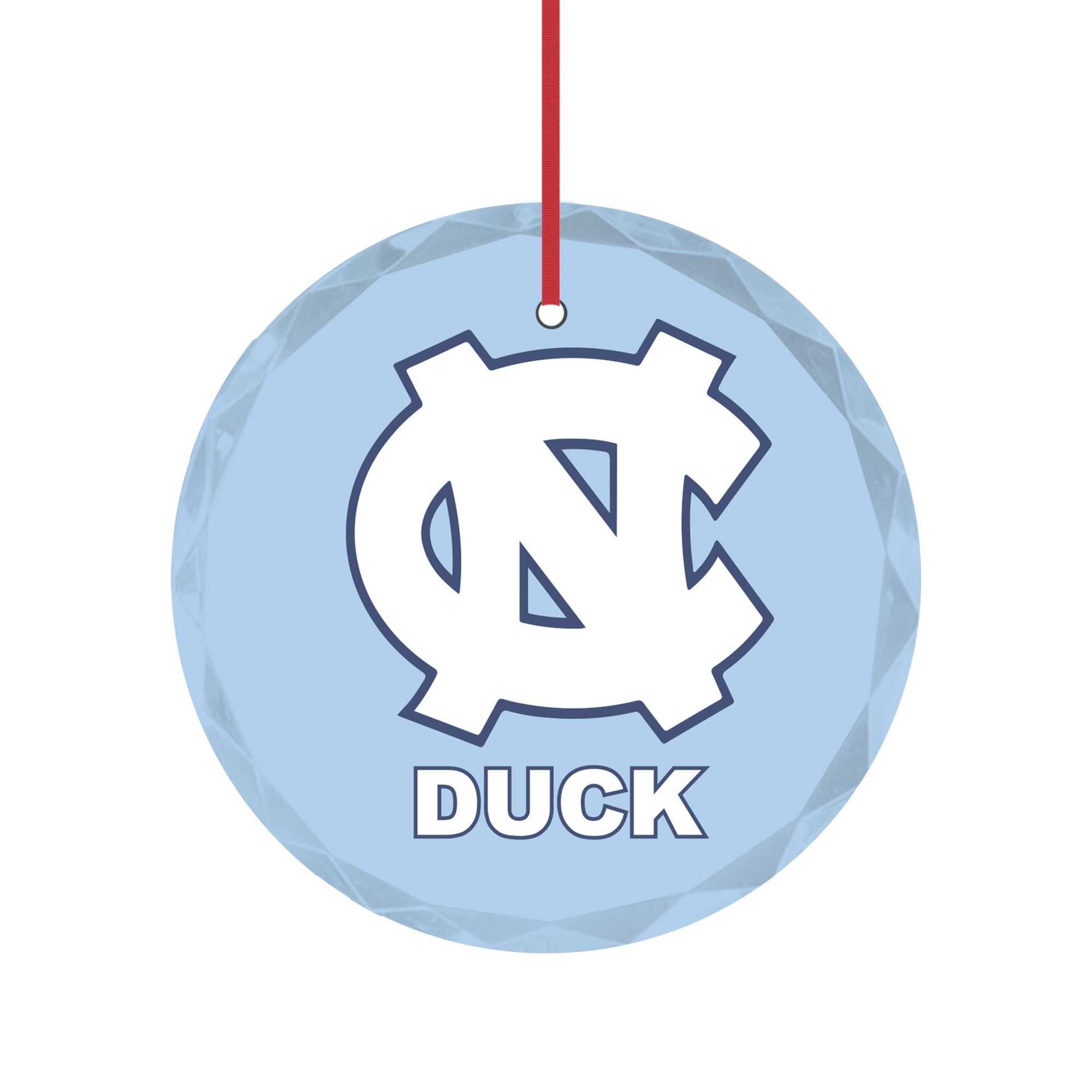North Carolina Tarheels ornaments, Personalized Memorable, Carolina Mom Dad, Gift for Coworker, CN Glass Ornaments