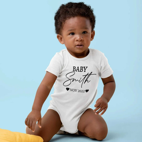 baby bodysuitbaby giftBaby Name babygrow