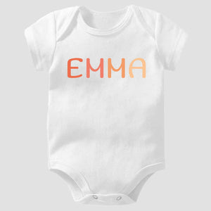 Personalized Baby Onesie®, Pregnancy Announcement Baby Onesie®, Baby Name Onesie®, Personalized Baby Girl Shirt