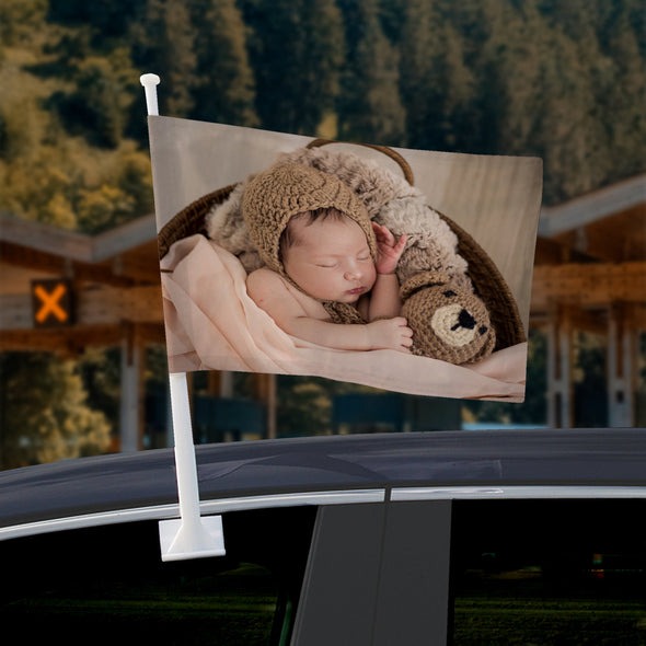 Personalized Car Flags, Custom Image Flag, Custom Photo Flag, Car photo flags, Personalized flags, Personalized gifts