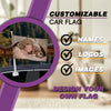 Personalized Car Flags, Custom Image Flag, Custom Photo Flag, Car photo flags, Personalized flags, Personalized gifts