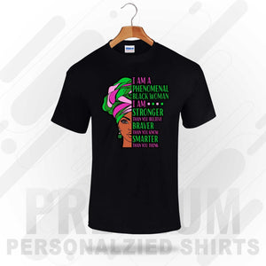 Phenomenal Woman T-Shirt- Woman Empowerment T-Shirt- African Map T-shirt- Black History Month- Black Pride Shirt, Black Independence gift