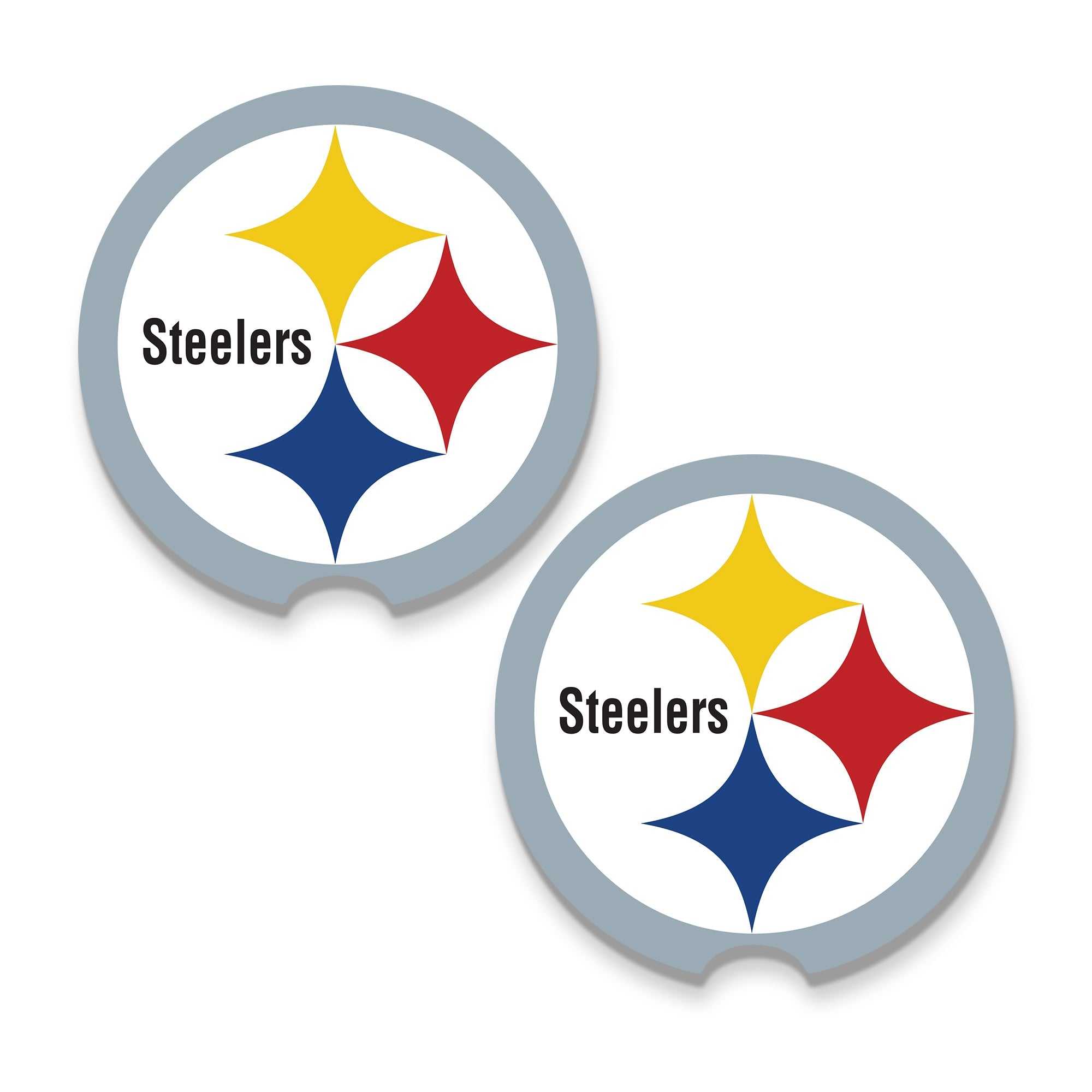 Pittsburgh steelers gifts, Steelers accessories, Personalized steelers gifts, Steelers birthday gift, Steelers fan, Personalized Car Coaster