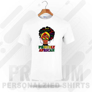 Proudly African T-Shirts- African Culture T-Shirt- South Africa T-shirt- Black History Month- Black Pride Shirt- Black Independence gift