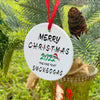 Merry Christmas ornaments, Christmas decorations, holiday ornaments, Christmas tree ornaments, Christmas ornament 