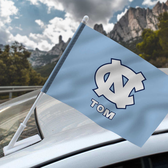 Car flags, UNC car flags, Graduation gifts, Custom car flags, Gifts for her, Personalized gifts, Personalized flags, Flags