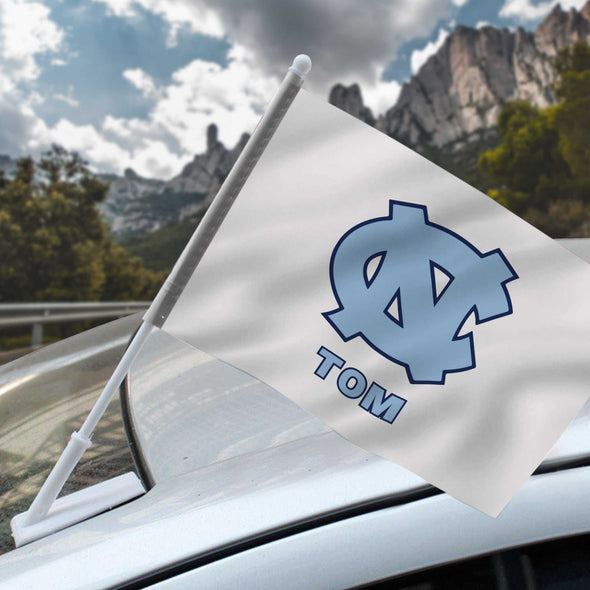 Car flags, UNC car flags, Graduation gifts, Custom car flags, Gifts for her, Personalized gifts, Personalized flags, Flags