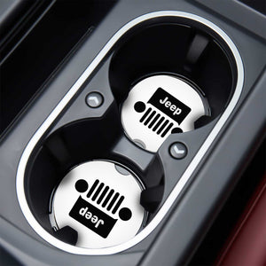 Wrangler Car Coasters, Jeep Car Coasters, Jeep Sandstone Car Coasters, Jeep Accessories, Jeep Assorted Car Coaster