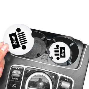 Wrangler Car Coasters, Jeep Car Coasters, Jeep Sandstone Car Coasters, Jeep Accessories, Jeep Assorted Car Coaster